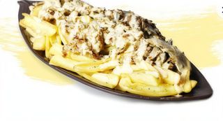 Patatine porchetta e provola