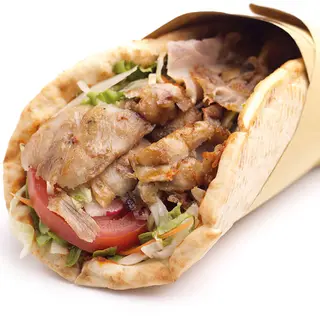 Döner kebab sólo carne de pollo