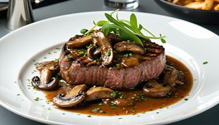 Emincé de Boeuf sauce champignon