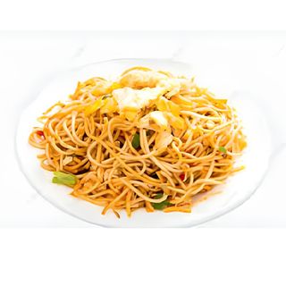 Veg noodles with Sardine/ geisha