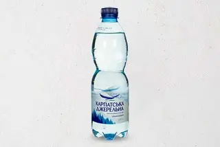 Мінеральна вода Карпатська джерельна сильногазована
