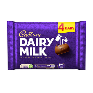 Cadburys Dairy Milk X4