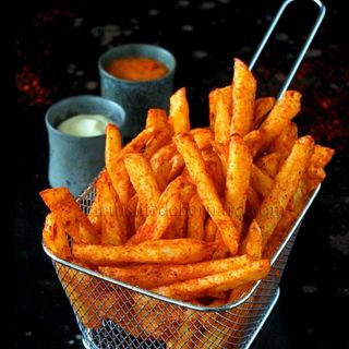 applied  batata frita com Picantes