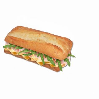 Panino crudo rucola stracchino