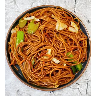 Veggie Stir-Fried Spaghetti