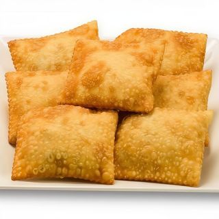 Kit 12 pastéis  vegetariano de cogumelo e queijo