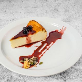 Tarta de Queso y Arándanos