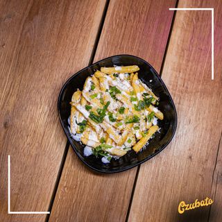 Loaded fries parmezan