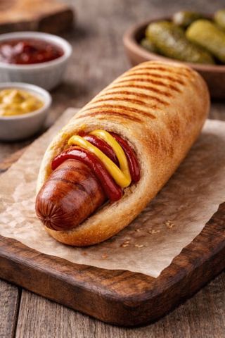 Хот-дог Баварська сосиска (200г)