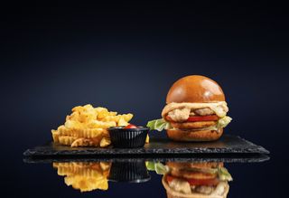 Small ბურგერი ქათმით