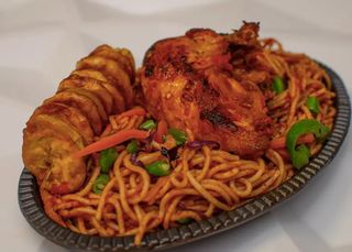 Stir-Fry Spaghetti & Chicken