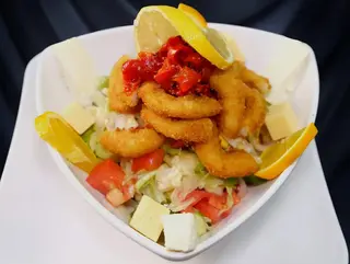 Salade Calamars Pané