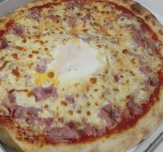 Pizza carbonara (33 cm)
