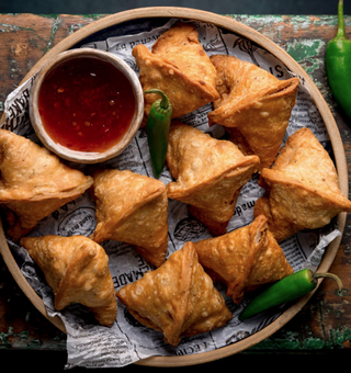 Lamb samosa