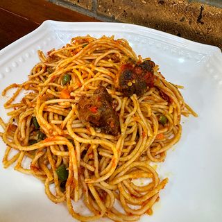 Spaghetti and Beef + Drink Combo (20% Off)