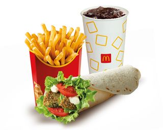 McWrap Veggie obrok