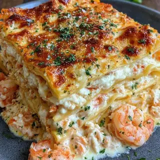 Lasagnes Aux Fruits De Mer