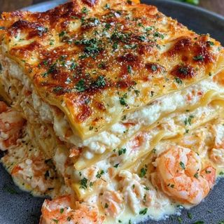 Lasagnes Aux Fruits De Mer