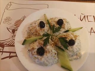 400. Млечна салата (300гр)