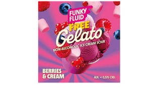 Funky Fluid "Free Gelato: Berries & Cream" Pastry Sour 500ml