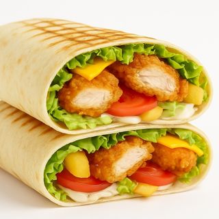 16. Chicken wrap