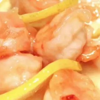 Gamberi al limone