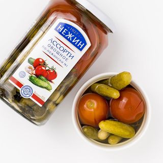 41108-Асорти зеленчуково По нежински №1 Нежин 920 г