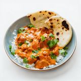 Butter Chicken(Small) +Biryani rice +1 Butter naan + Coca-Cola