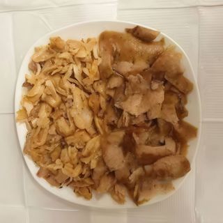 Plato Mediano Solo Carne Y Salsas