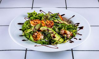 კრევეტის სალათი