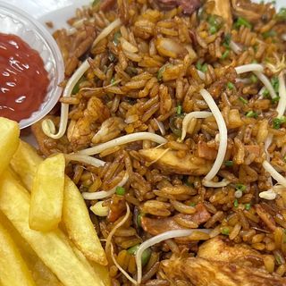 Arroz chino especial