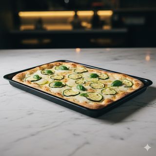 Zucchine e mozzarella in teglia