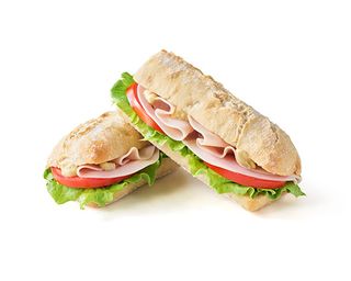 Sanduíche de perú e Mostarda Dijon