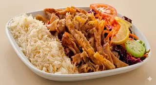 Kebab Plato Con Arroz (Ración)