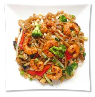 Langostinos Pad Thaï "Crevettes"