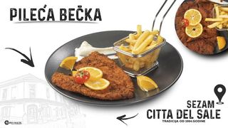 Pileća Bečka šnicla 200 gr