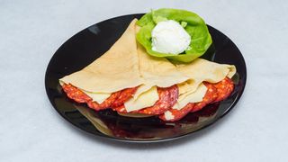 Klasična palačinka sa kulenom i kačkavaljem 