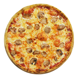 Nº36 Pizza champiñones 25 cm. x 25 cm.