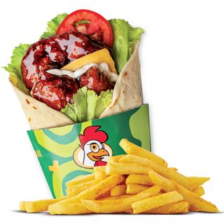 Wrap + Chips - BBQ