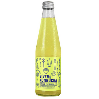 Kombucha limón espirulina