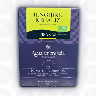 Caja Tisana Jengibre Regaliz