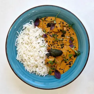 Malai kofta de cochino negro