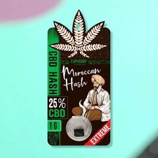 Hašiš Morrocan 25% CBD 1g