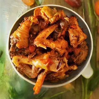 Wet fry Chicken Kienyeji