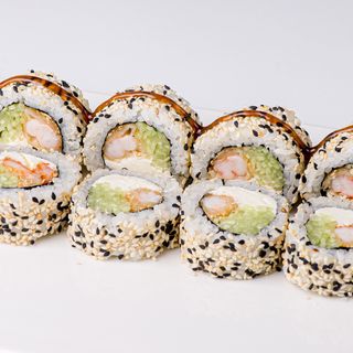 Креветка в кунжуті