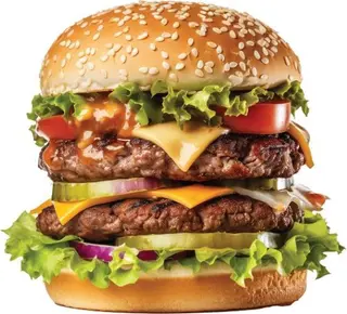 Burger dublu de vita