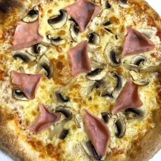  Pizza Fiambre E Cogumelos -29cm