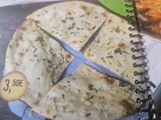 Tapa De Pan De Ajo Con Queso (7 Uds.)