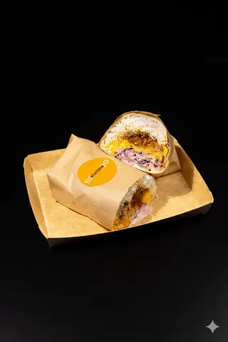 Combo Menu Pork Burrito