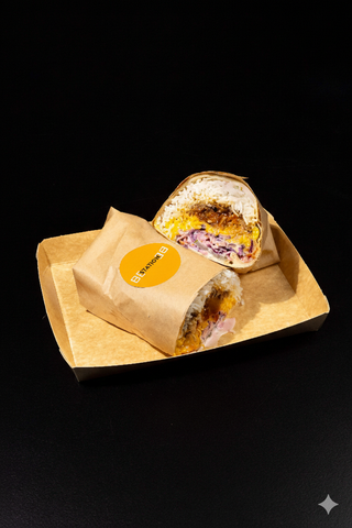 Combo Menu Pork Burrito